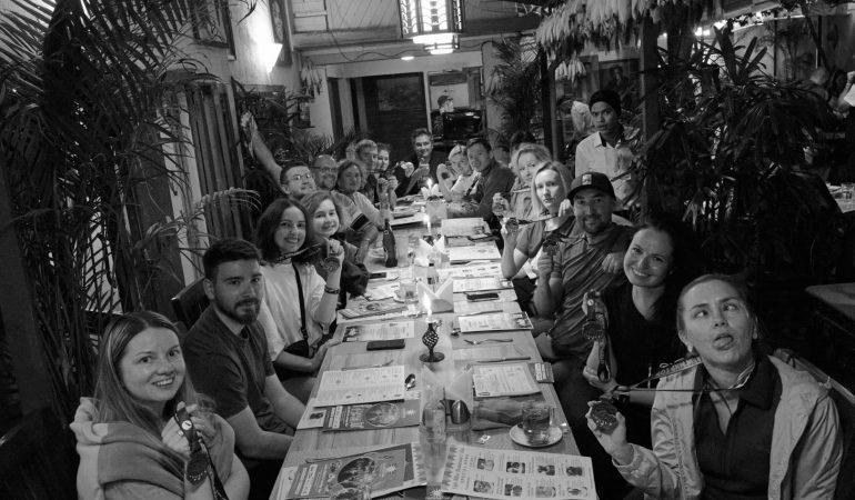 Праздничный ужин в Катманду