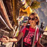 Молитвенные барабаны на треккинге вокруг Аннапурны