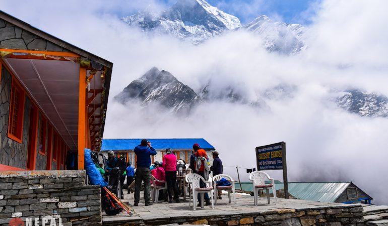 Базовый лагерь Мачапучаре( Machapuchare base camp)