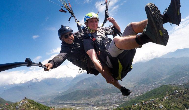 Параглайдинг в Покхаре