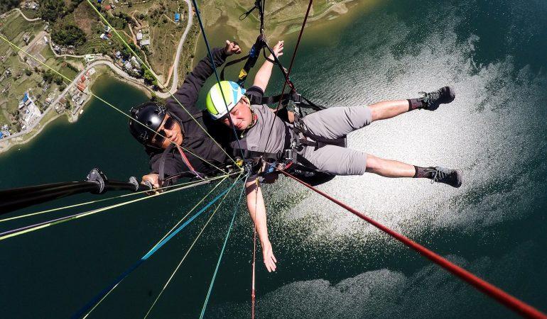 Параглайдинг в Покхаре