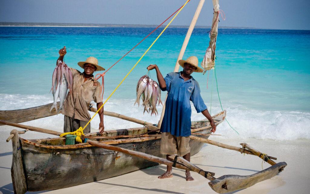 Рыбаки на Занзибаре