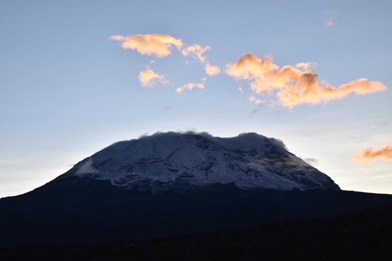 Килиманджаро на закате