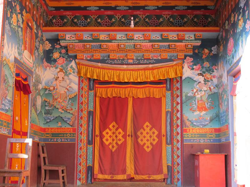 Буддистский храм в Муктинатхе
