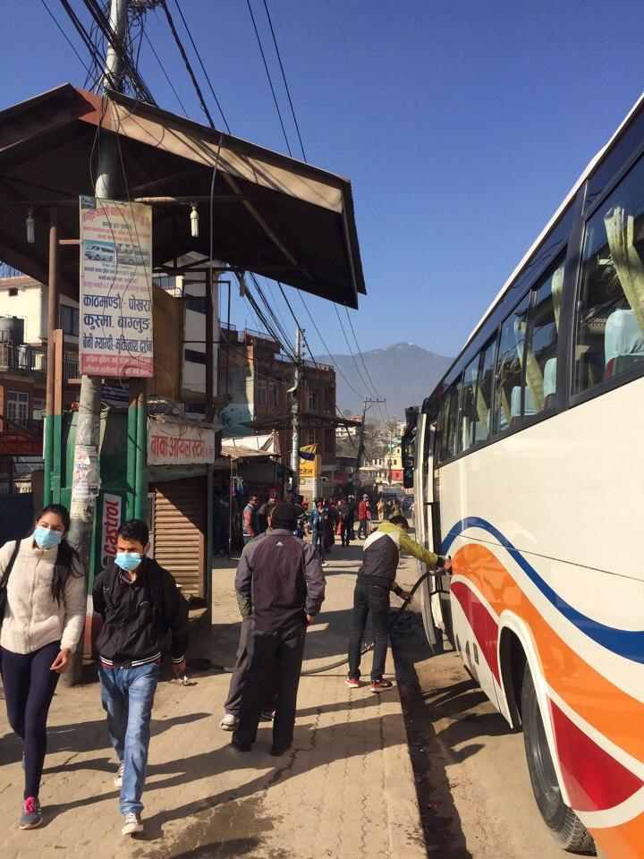 Автобус в Катманду