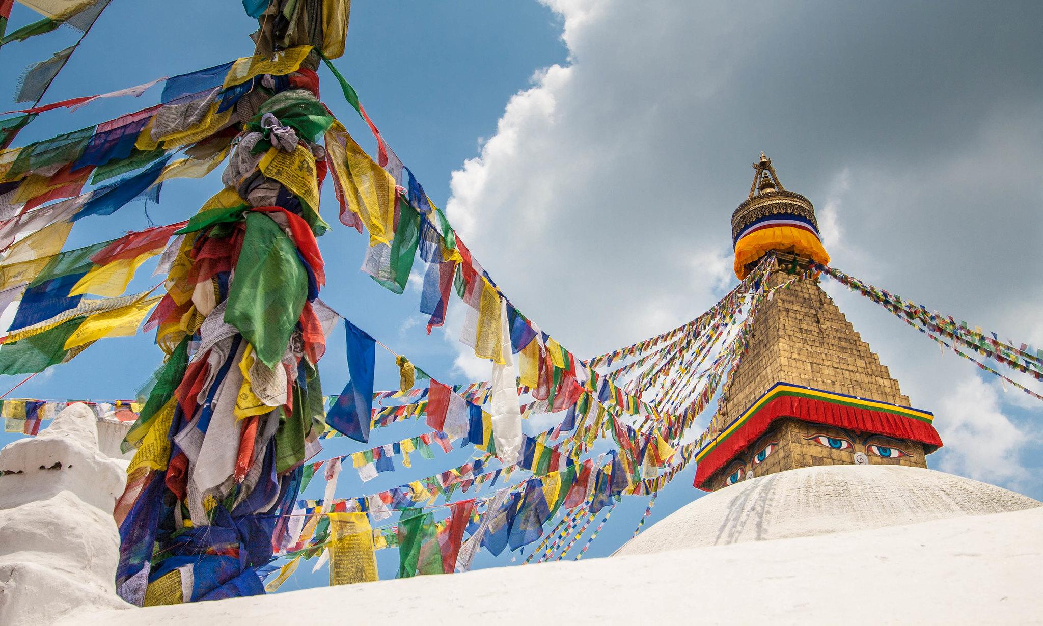 Ступа Будданатх в Катманду