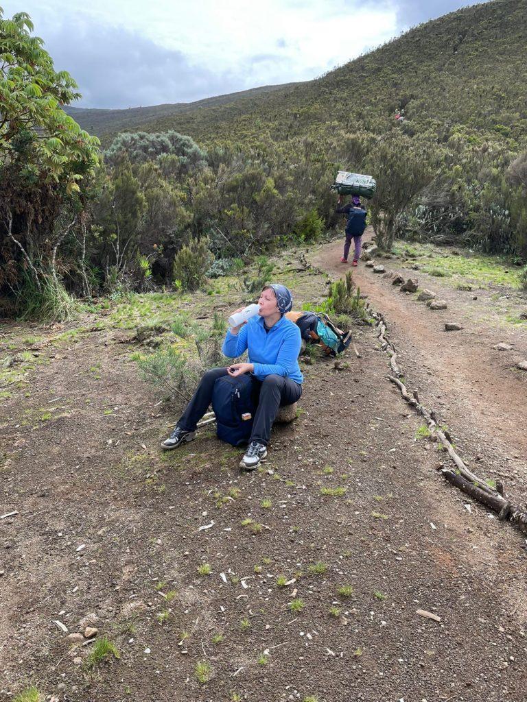 Спуск с Килиманджаро
