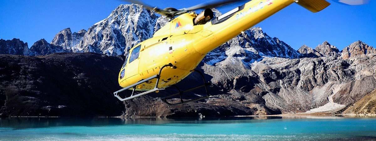 Вертолетный тур к Эвересту через Гокио
