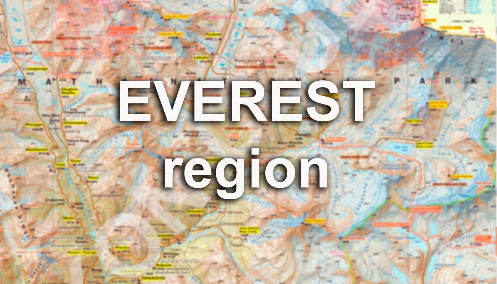 Карты района Эвереста