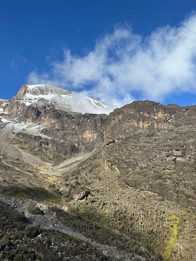 Килиманджаро - вид со стены Барранко