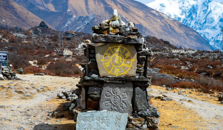 Трек в Kyanjin Gompa - долина Лангтанг
