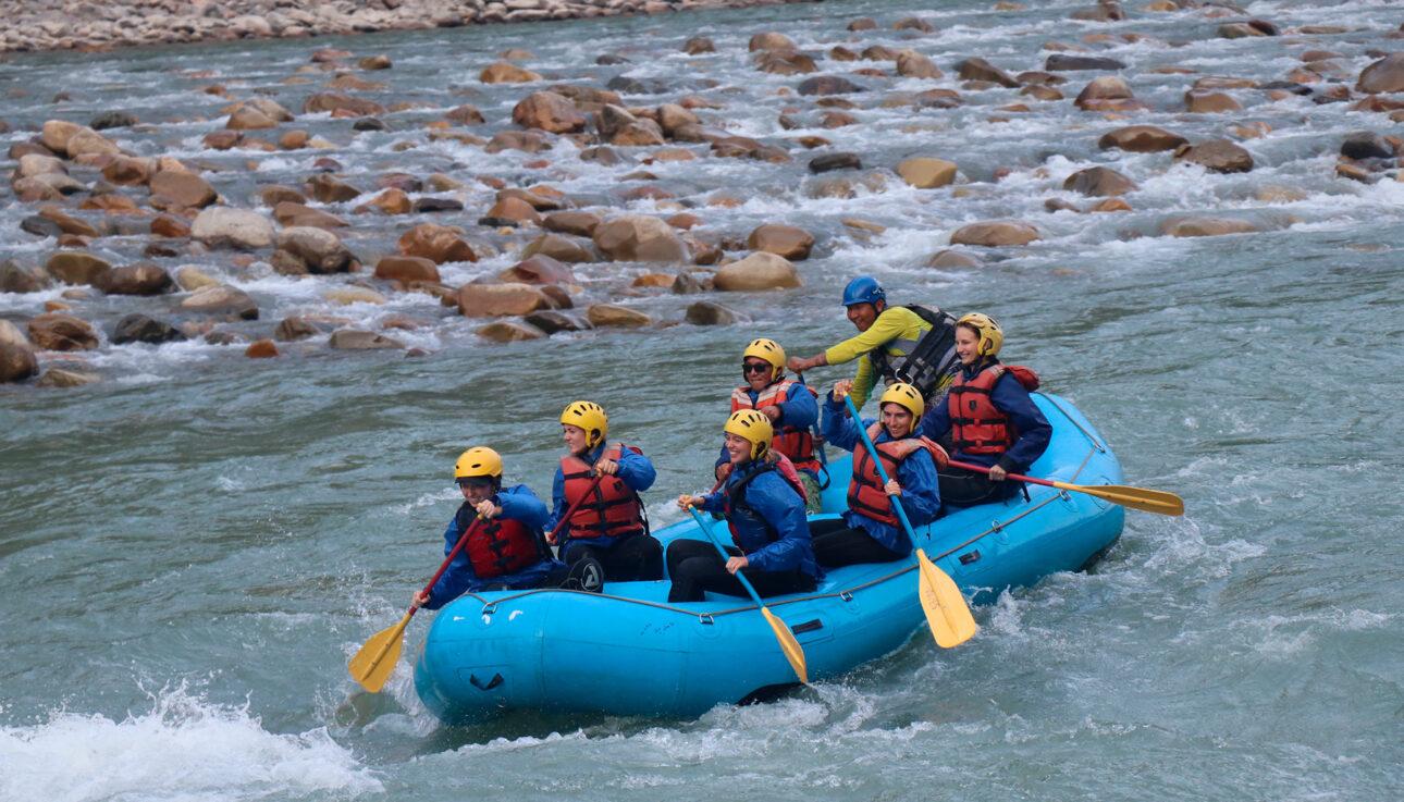 Рафтинг по реке Трисули (Непал)