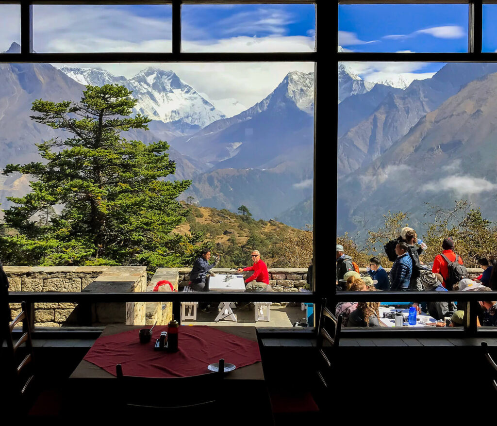 Кафе в отеле Hotel Everest View