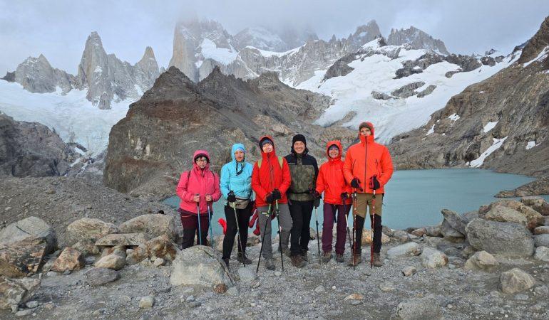 Озеро у подножия горы Фиц Рой