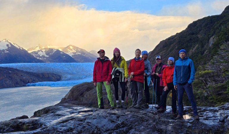 Поход по Патагонии - ледник Grey