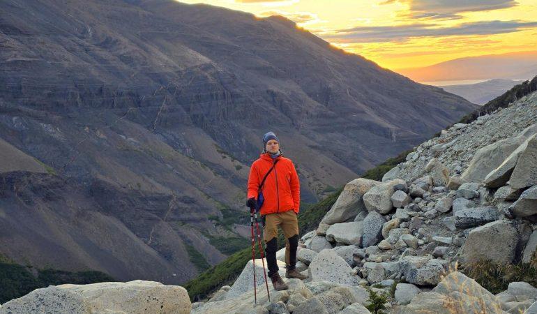 Рассвет на Торрес дель Пайне,треккинг в Патагонии