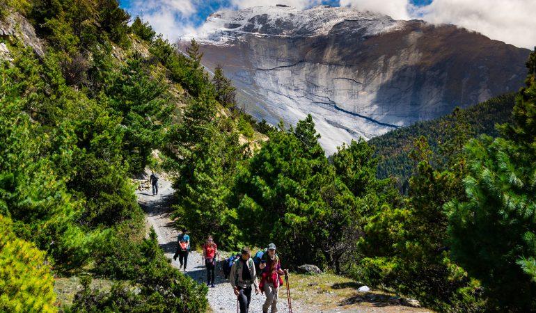 Переход в Верхний Писанг