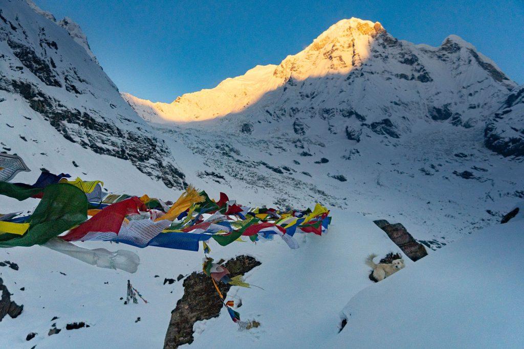 Новогдний базовый лагерь Аннапурны