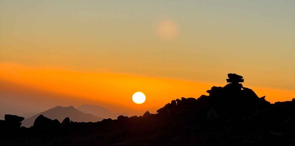 Рассвет с горы Тубкаль