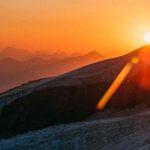 Закат на Эльбрусе