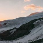 Вид на ледник