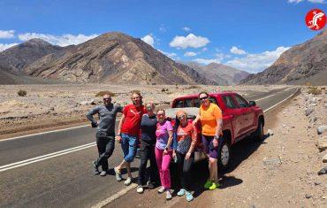 по дороге к лагуна Санта-Роса