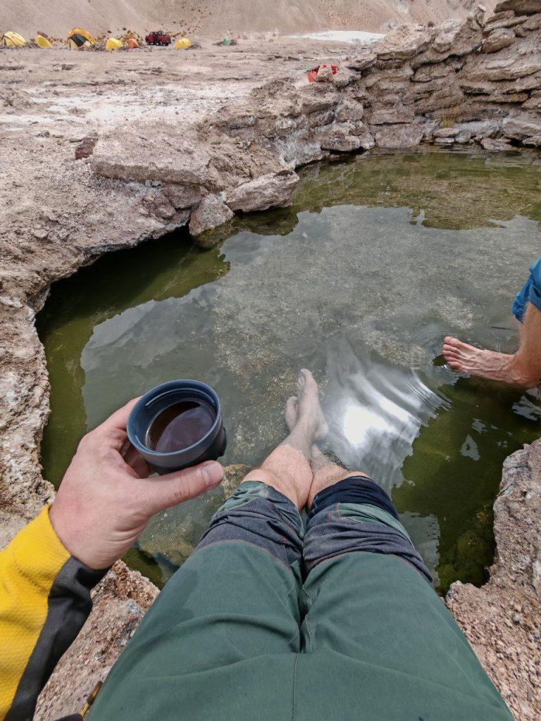 Laguna Verde, термальные источники 2