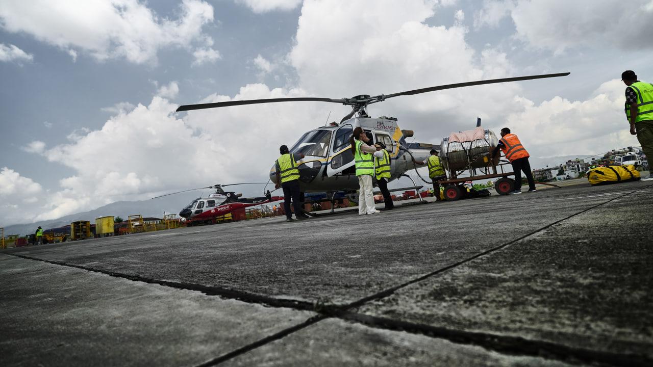 вертолеты Лукла