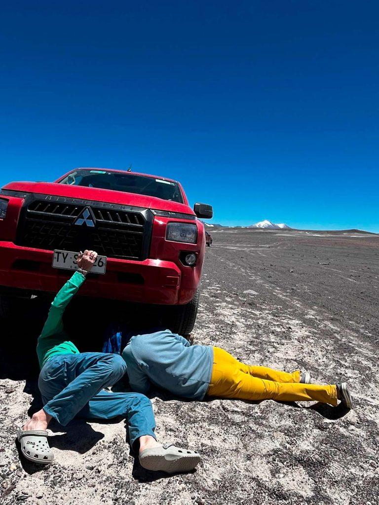 на пути к лагерю Атакама Camp Atacama