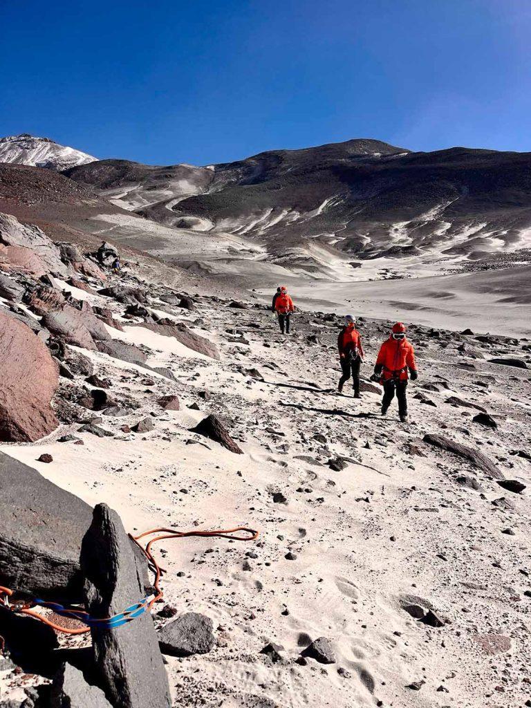 в районе лагеря Атакама