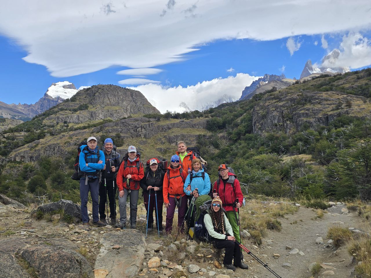 виды на спуске в Эль-Чальтен 3