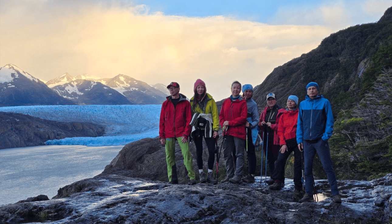 W-трек: ледник Grey