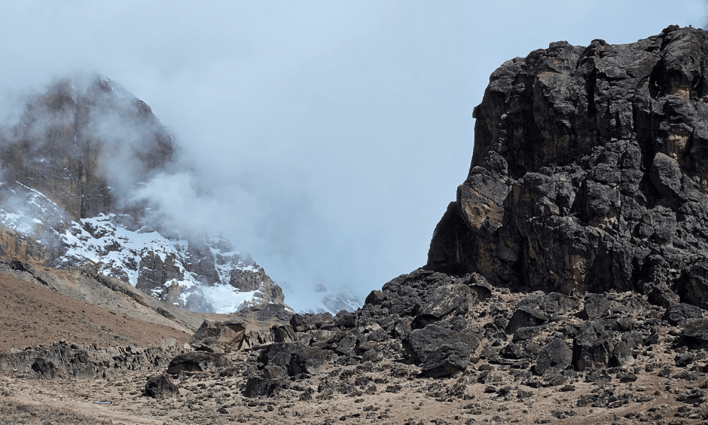 Акклиматизационный день на Килиманджаро: подъём к Lava Tower (4600 м), спуск на ночёвку в Баранко