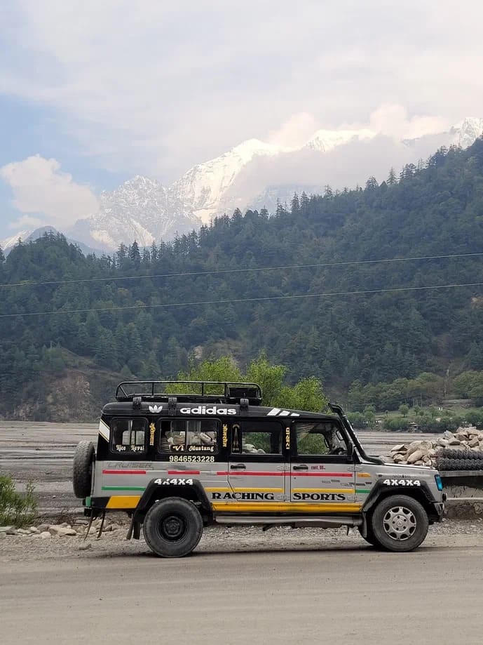 вокруг аннапурны, джип
