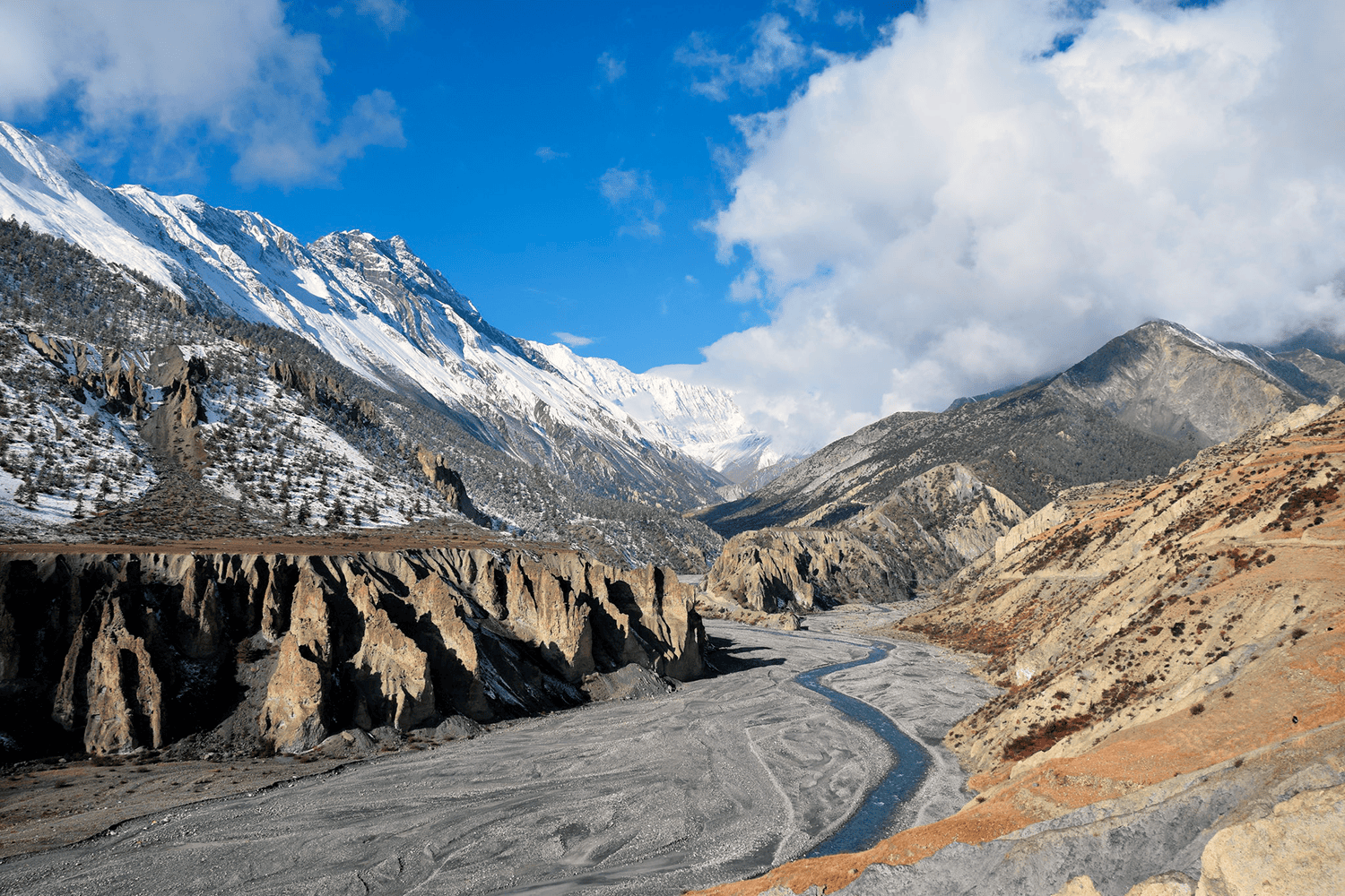 вокруг Аннапурны долина