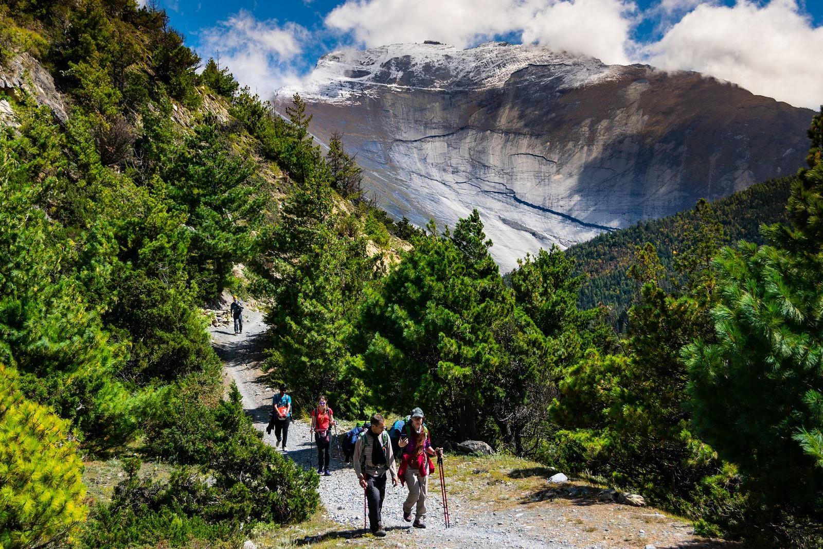 Переход Чаме - Верхний Писанг