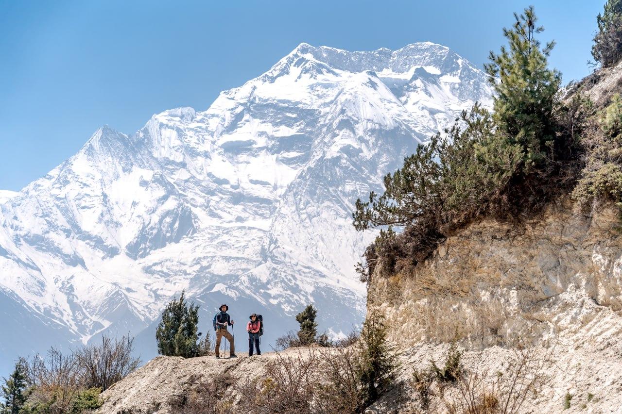 Кольцо Аннапурны Верхний Писанг, лицо Аннапурны