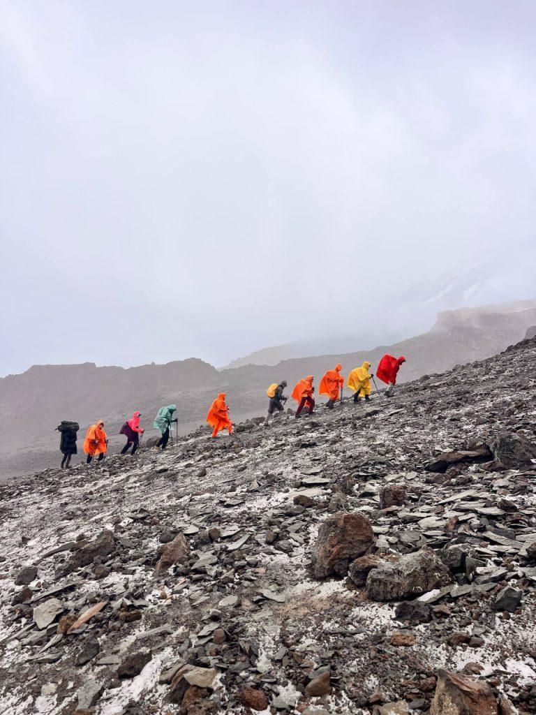 Килиманджаро по Лемошо, штурм вершины