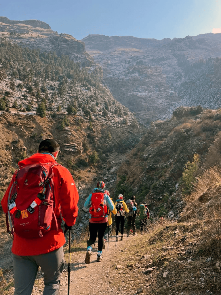 переход Верхний Писанг - Мананг 2