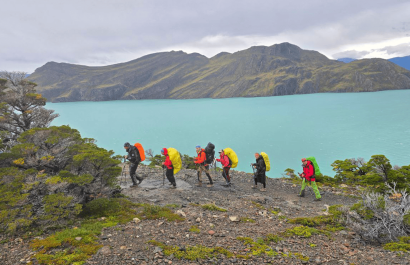 переход из кемпинга Frances в кемпинг Chileno