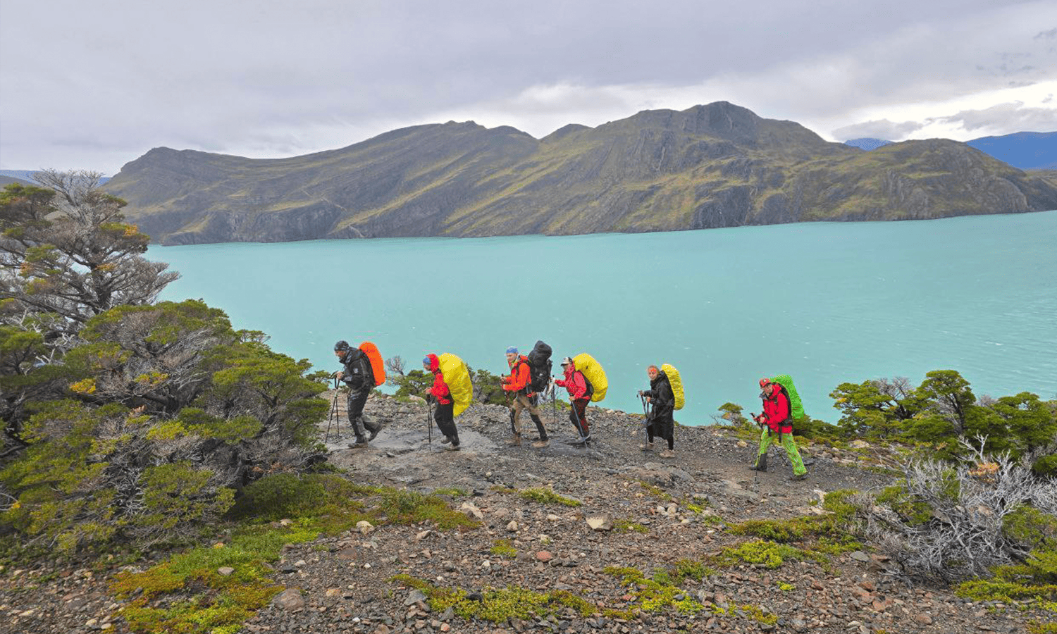 переход из кемпинга Frances в кемпинг Chileno