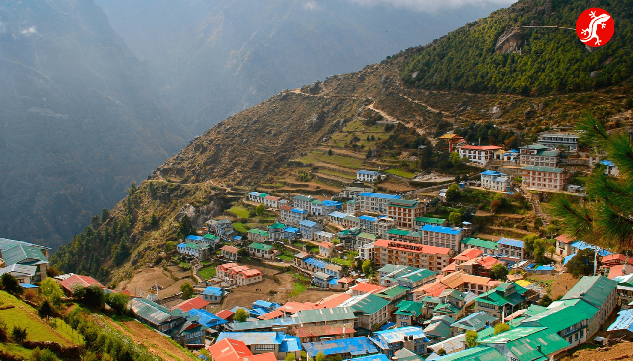 намче базар, трек к базовому лагерю Эвереста