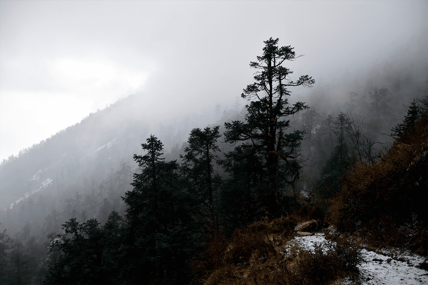 кольцо Аннапурны, сезоны, туман 2