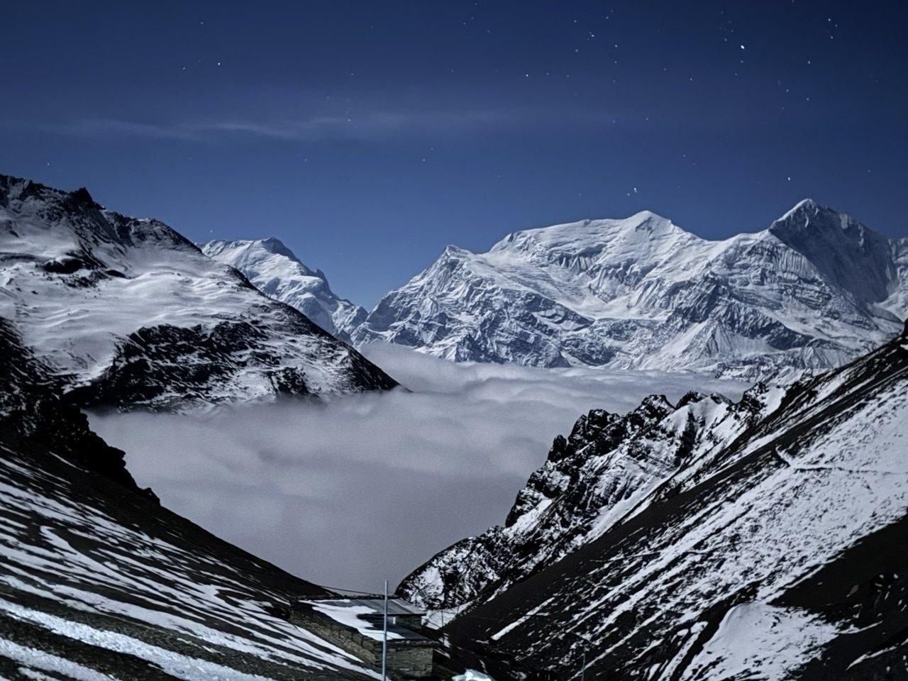 Вокруг Аннапурны, вид с перевала Торонг Ла (1)