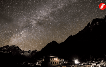 Самагаон, ночное небо, Гималаи