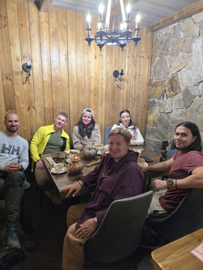 Акклиматизация на Чегет, группа