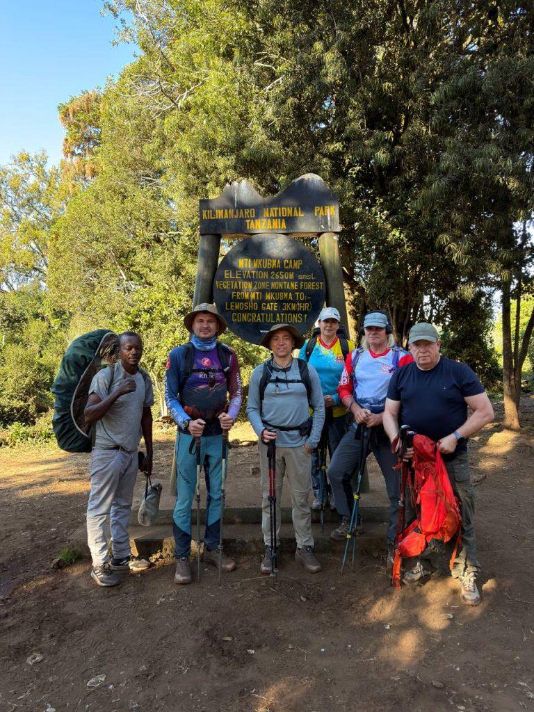 Килиманджаро по пути в Forest camp (2)